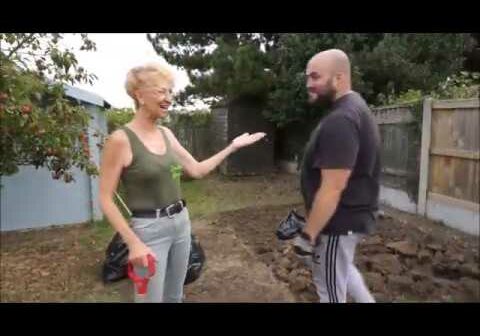 Introducing the volunteers at Mencap Garden Makeover